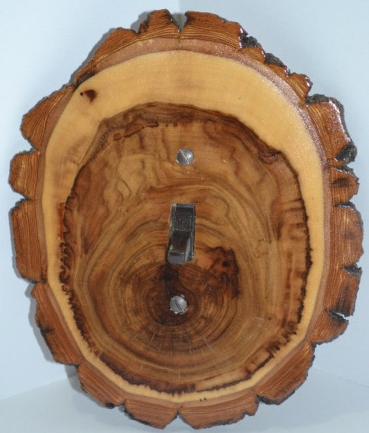 Log Slice Switch Plates, Toggle, Rocker/GFI & Receptacle/Duplex Covers