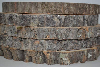 Aspen Wood Slices 9" to 11" diameter x 1" thick Small & Wholesale Quantities