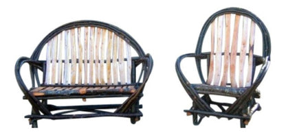 Rustic Log & Twig Arm Chair & Settee