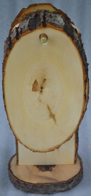Tree Slice/Log Round Serving Boards-Bread Boards-Set of 6 with Stand